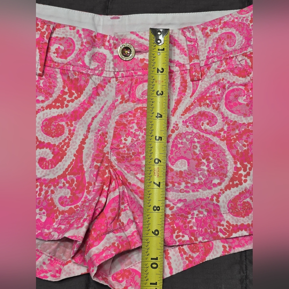 Lilly Pulitzer The Walsh Short In Pink Pout Women's Size 2 - Picture 5 of 12